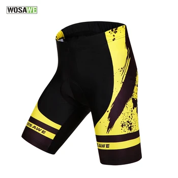 

WOSAWE Cycling Shorts Ciclismo Mtb Shorts Bermuda Ciclismo Gel Pad Quick Dry Bicycle Road Bike Breathable Motocross Running Gym