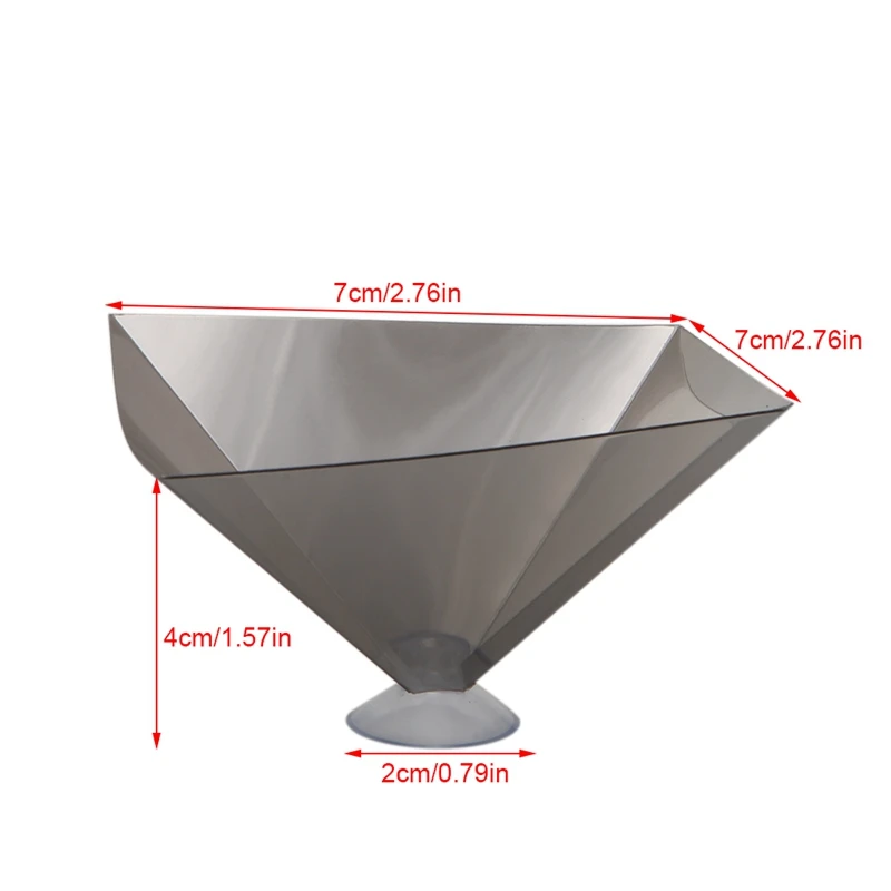 3D голографический проектор Пирамида дисплей с присоской для 3,5-6 дюймового смартфона