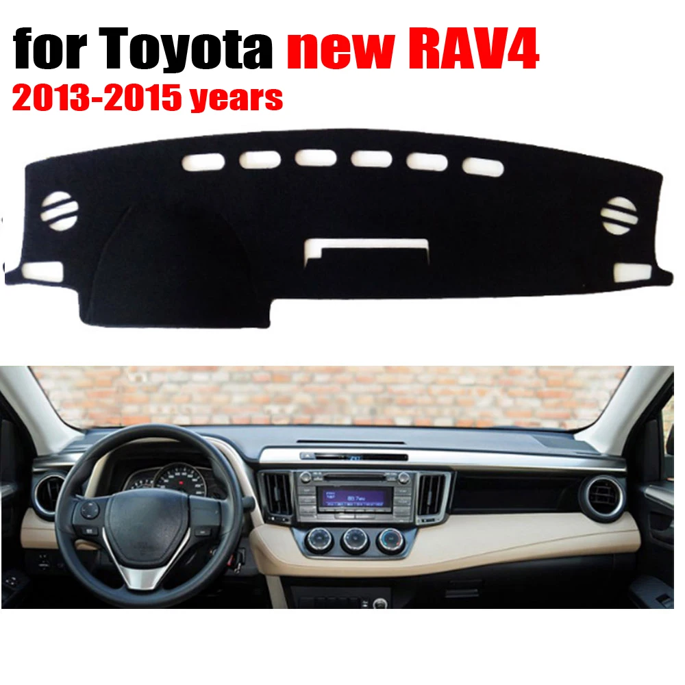 Car dashboard cover mat for TOYOTA new RAV4 2013 2014 2015 Left hand