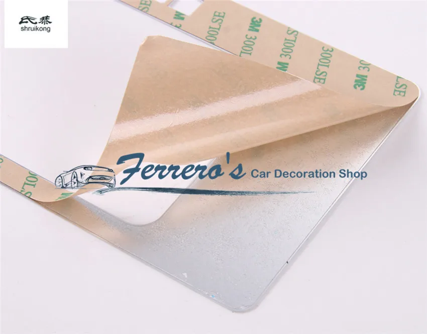 Бесплатная доставка автомобиля наклейки Шестерни и подстаканник декоративная крышка отделка Алюминий сплав Материал для 2015-2016 ford F150