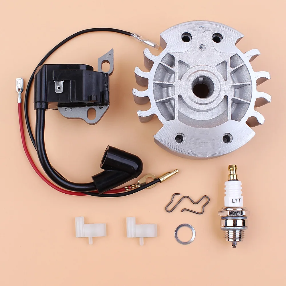 Ignition Coil Flywheel Spark Plug Fit Stihl 017 018 MS 170 180 Chainsaw UK