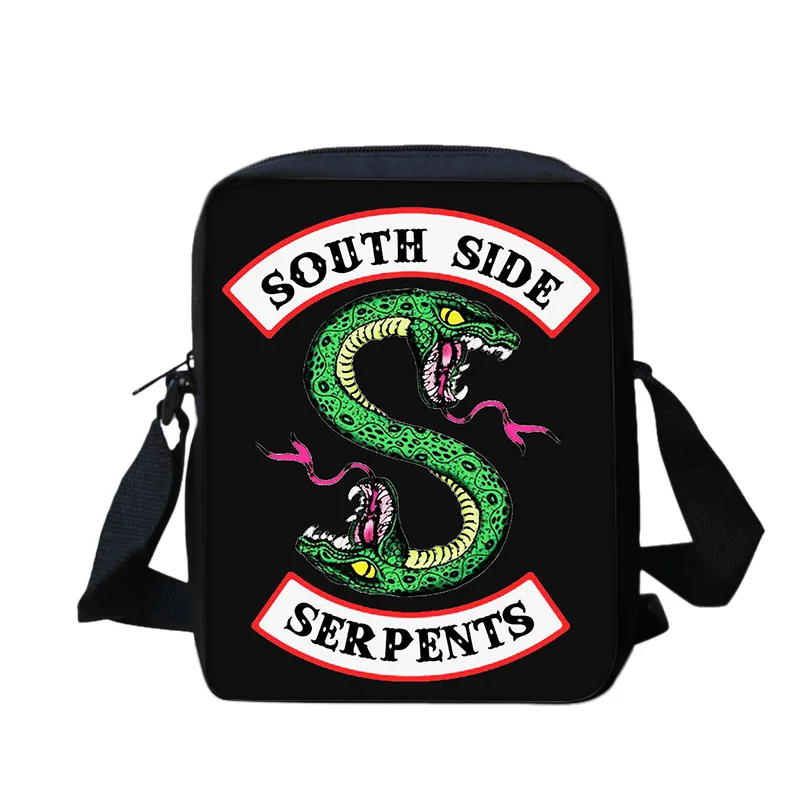 

New Cartoon Riverdale School Bags For Teenage Girls Crossbody Bag Satchel Women Shoulder Messenger Bags Kids Bookbag