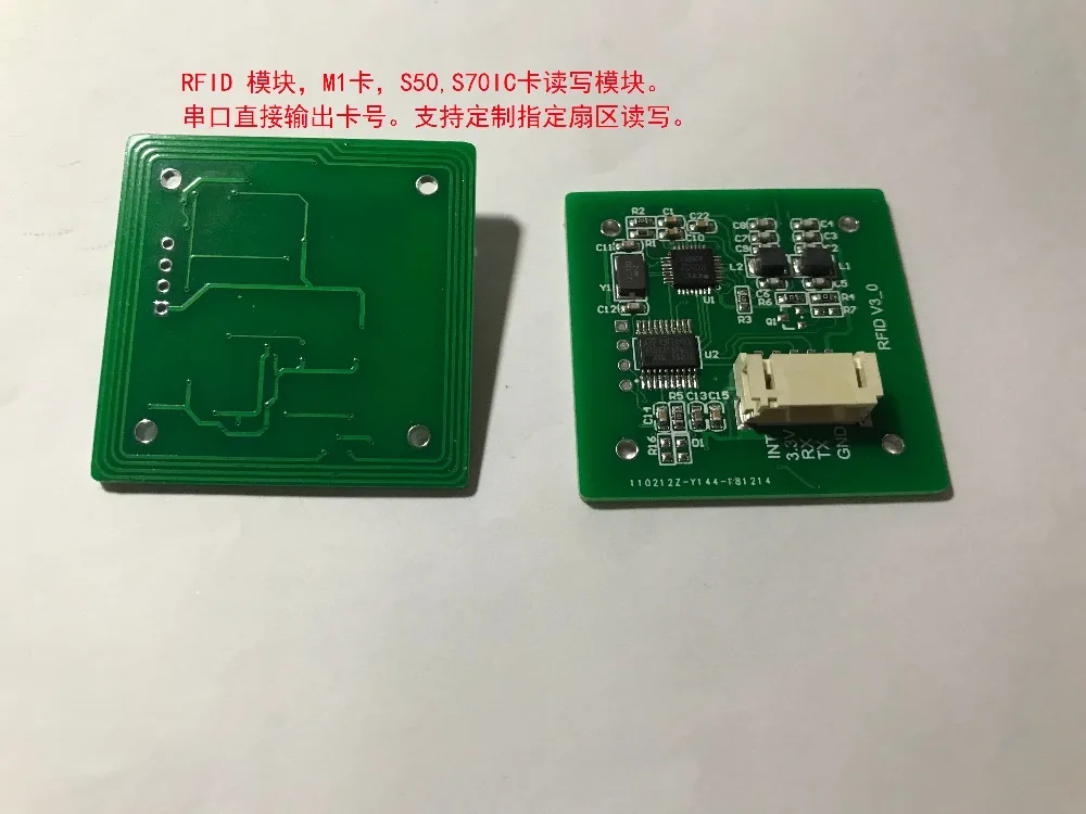 Модуль считывания и записи RFID карта M1 S50S70 модуль RC522 записи|Крышки