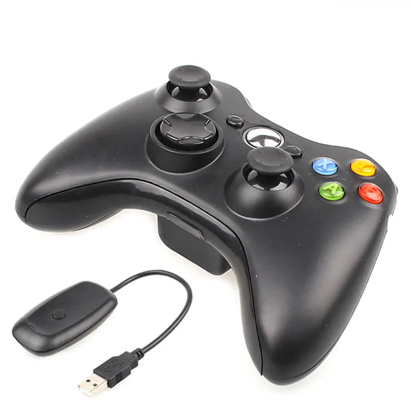 

Wireless Controller For XBOX 360 Games Joystick Gamepad Controle For Official Microsoft PC for Windows 7 / 8 Wireless Joystick