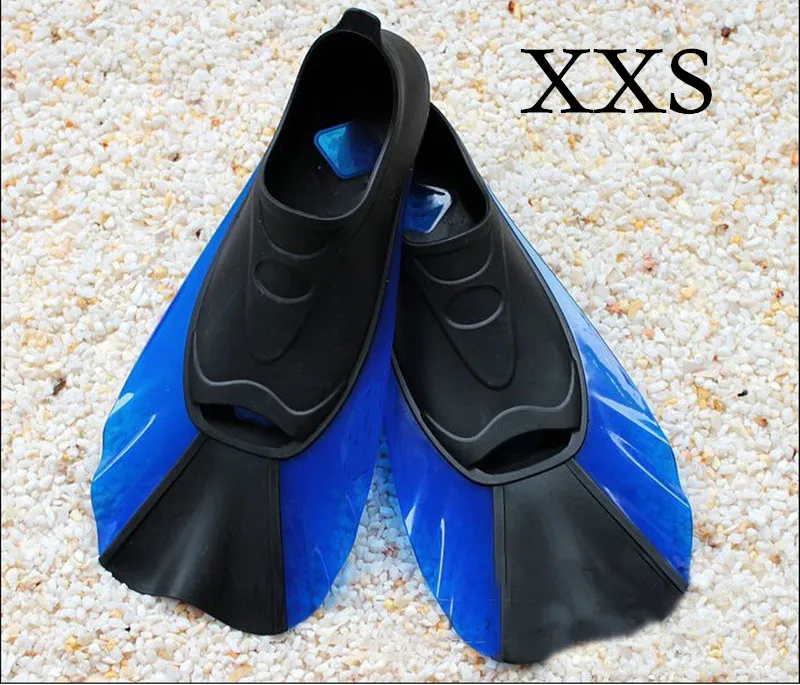 Профессиональные плавники для взрослых и детей, плавники для плавания, подводного плавания, ласты для дайвинга для начинающих, портативная короткая обувь в форме лягушки, оборудование для плавания A - Цвет: BXXS