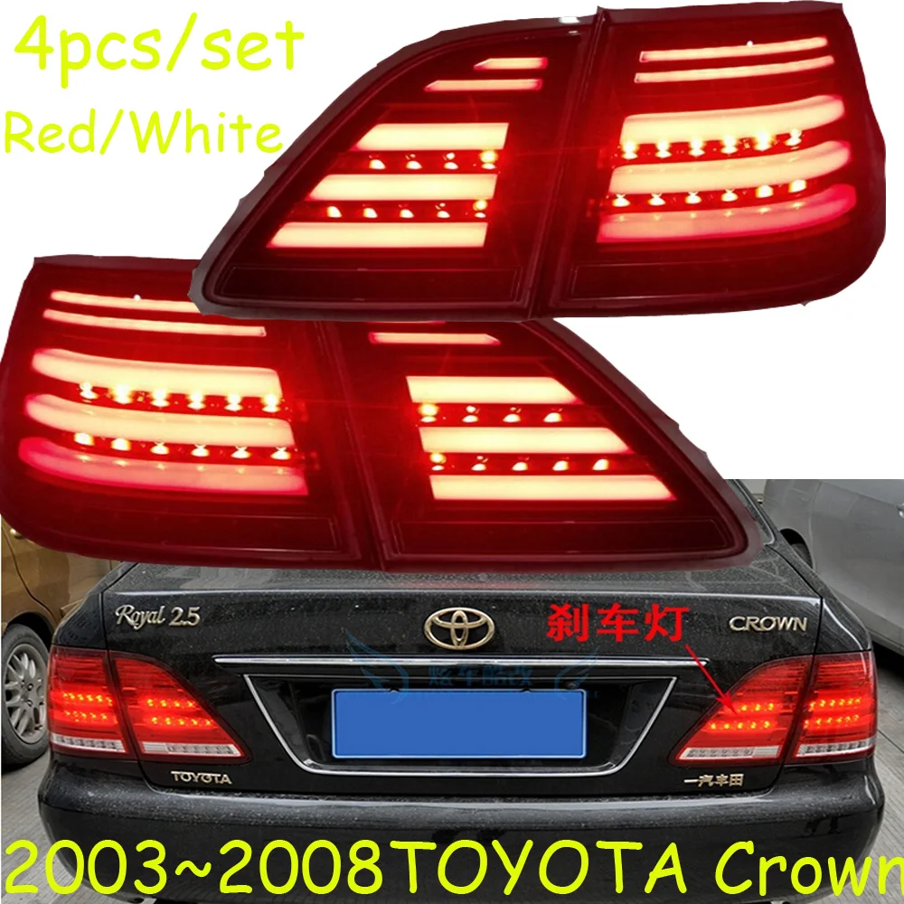 Crown taillight 2003~2008Free ship!LED rear light Red/Black color optional 4ps/set fog lightCarmy prado | Автомобили и мотоциклы