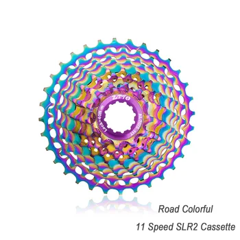 

K7 Road Gravel Bike 11S SLR2 Cassette Ultralight 11-28T Colorful Random Freewheel 11-36T Steel CNC 11 Speed ZTTO New Road Bike