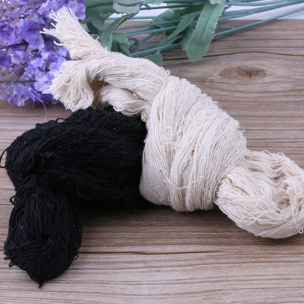 Black/White Halloween Creepy Gauze Large Grid Yarn Cloth Door House Decor Gothic Props Halloween Party Decoration 2019