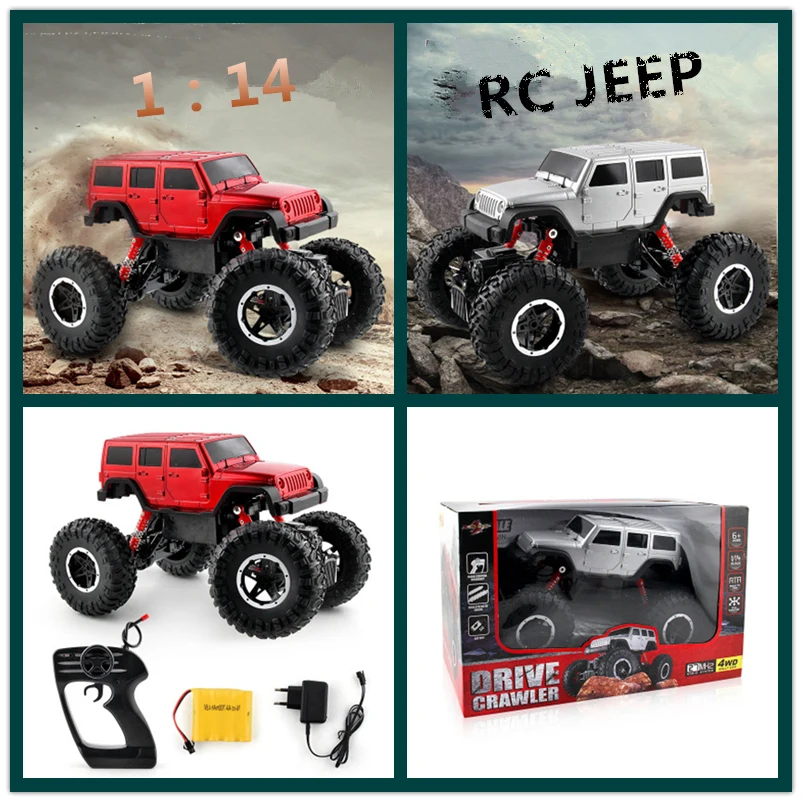 remote control monster jeep