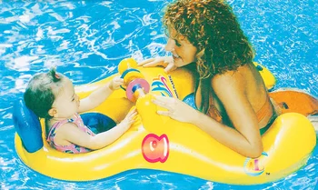 

Mother Child Inflatable Ring Swimming Circle Baby Float Double Swimming Pool Accessories Inflatable Wheels Swimtrainer Circles