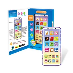 Английский LanguageSmart Touch изогнутый-Sceen зарядки y-телефон Электрический моделирования playmobil обучения игрушки для детей