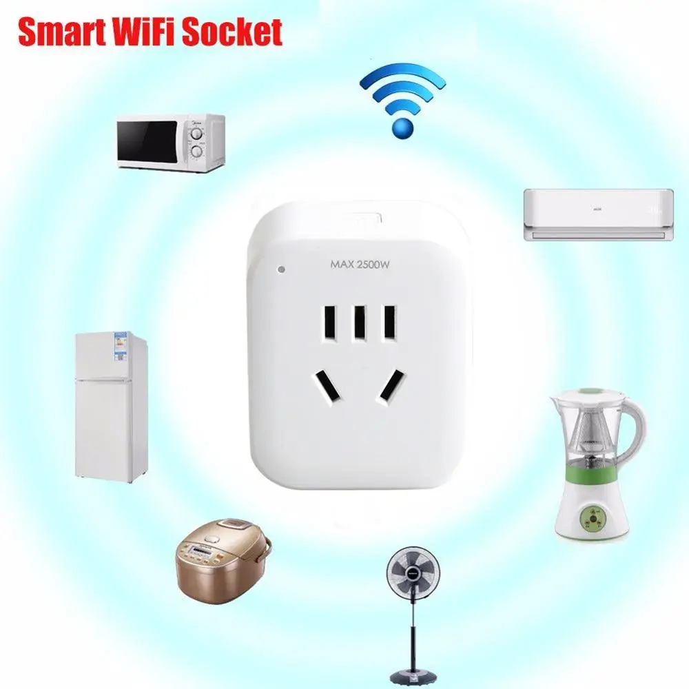 

AU Smart Power Socket Plug Work with Apple Homekit DoHome App Remote Voice Control Timer Switch by Alexa Xiaomi Google