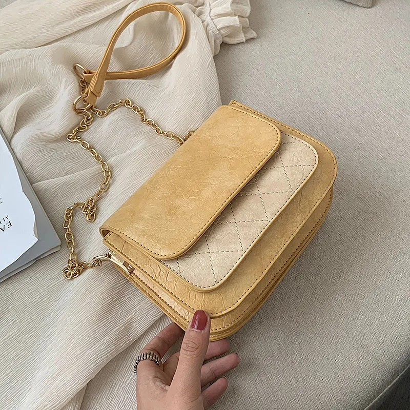 

Vintage leather Crossbody Bags For Women 2019 New Small Messenger Shoulder Bag Ladies Travel Phone Purses and Handbags
