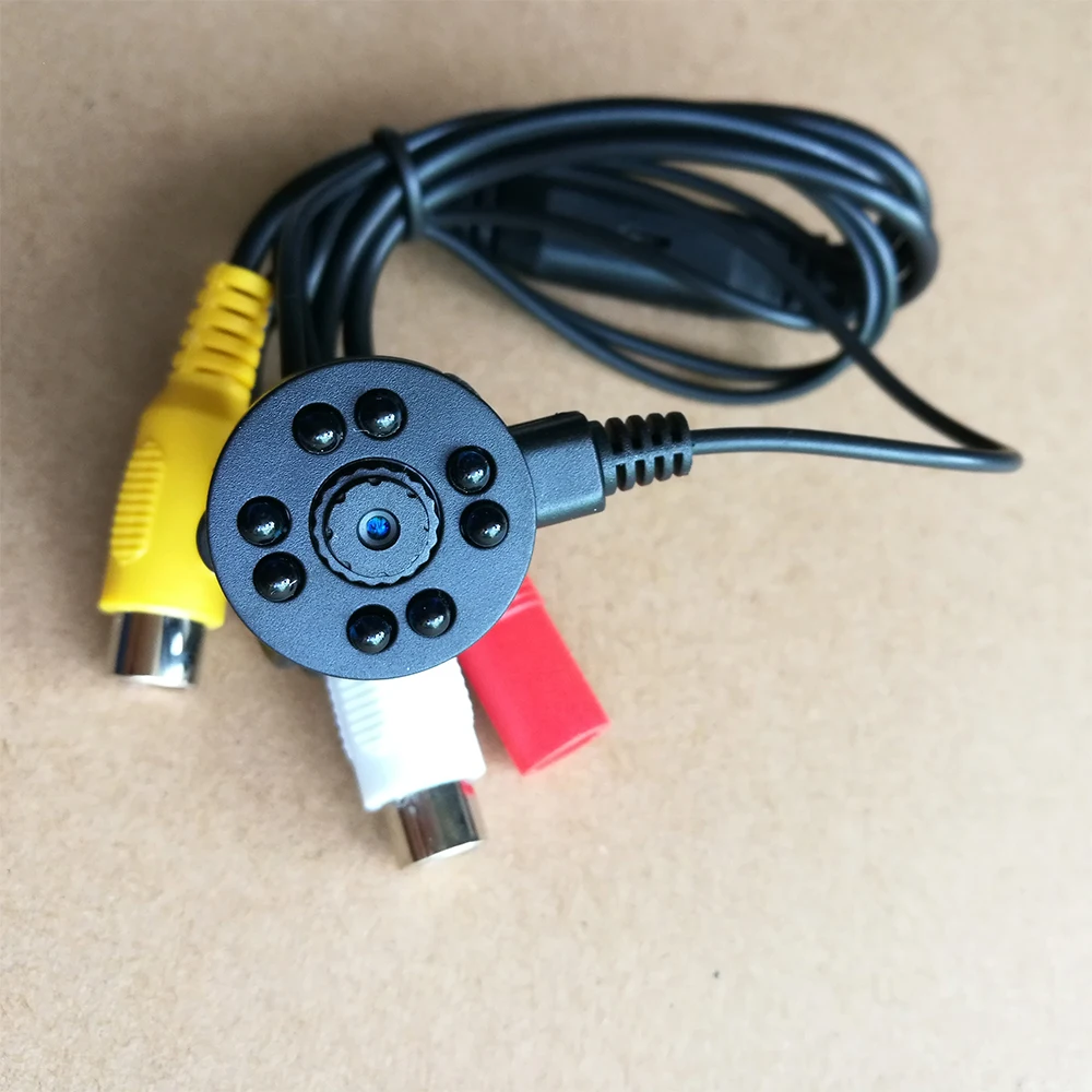 

CWH CCTV HD 960P Button Mini Camera with 8PCS IR Leds Support Video and Audio Easy to Fix and Use Can Connect to DVR 5PCS/Lot