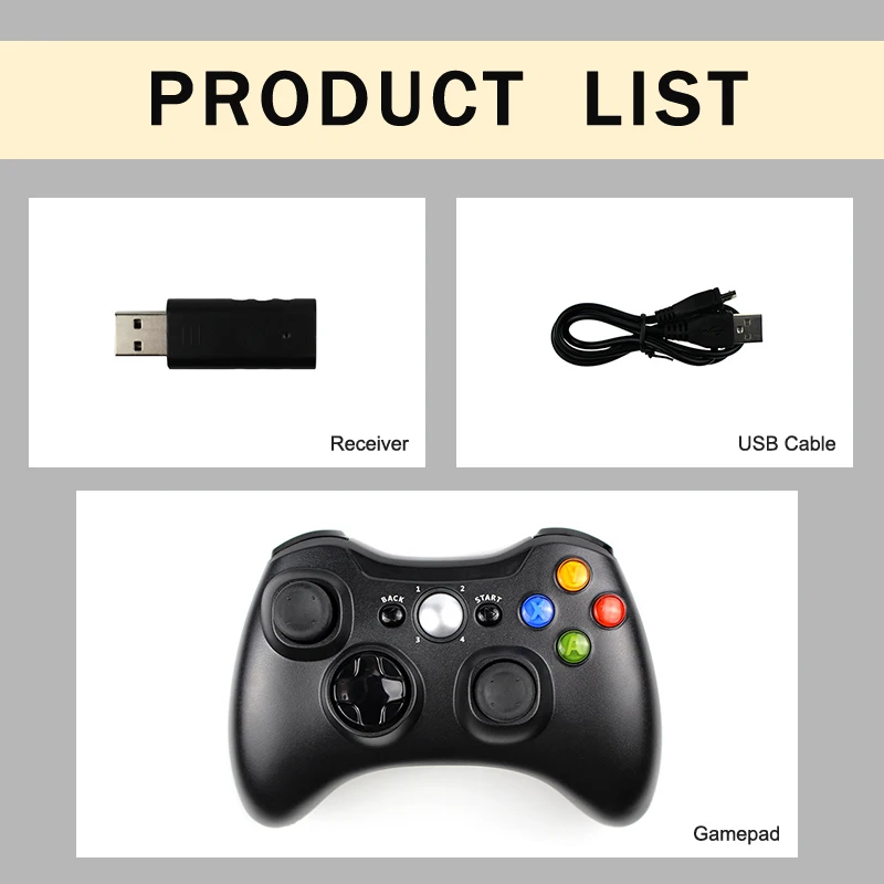 3 в 1 2,4 ГГц беспроводной контроллер для PS3 консоль для Xbox 360 Геймпад контроллер для компьютерной игры Bluetooth джойстик