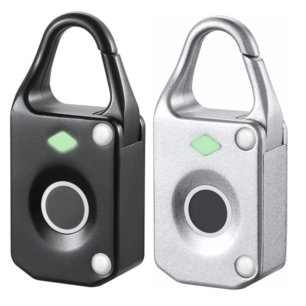 

Small Alloy Fingerprint Padlock Smart Lock Backpack Suitcase File Cabinet Jewelry Box Lock