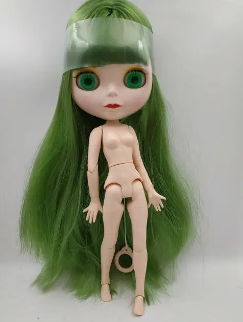 Blyth кукла зеленые прямые длинные волосы для девочки подарок | Игрушки и хобби