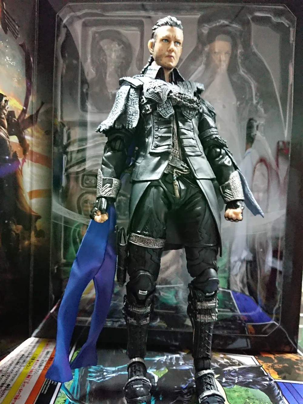 Игра Final Fantasy Figure VII Squall Nyx Ulric фигура ПА Play Arts Kai 27 см ПВХ фигурка кукла игрушки|play arts