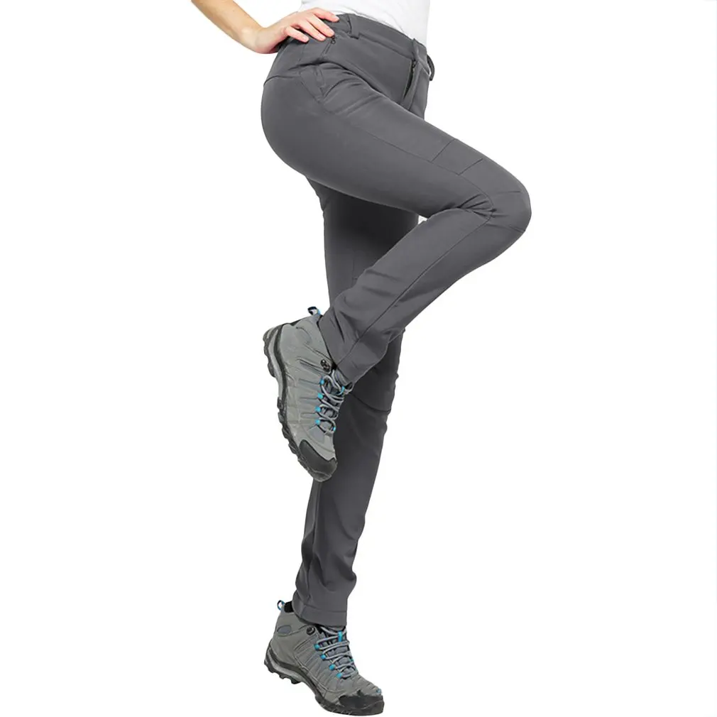 Pantalones gruesos calientes suave cómodo de las mujeres de los hombres pantalones a prueba de agua a prueba de viento pantalones de deportes al aire libre senderismo Camping Trekking Pantalones gruesos calientes suave cómodo de las mujeres de los hombres pantalones a prueba de agua a prueba de viento pantalones de deportes al aire libre senderismo Camping Trekking