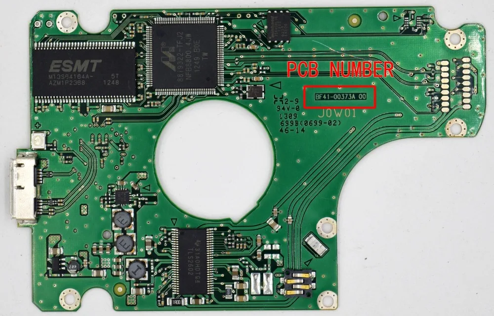 Жесткая печатная плата драйвера Jia Yuan Sheng/BF41-00373A USB3.0, M8U_539B_REV.01 R00/ST1000LM025, ST500LM014