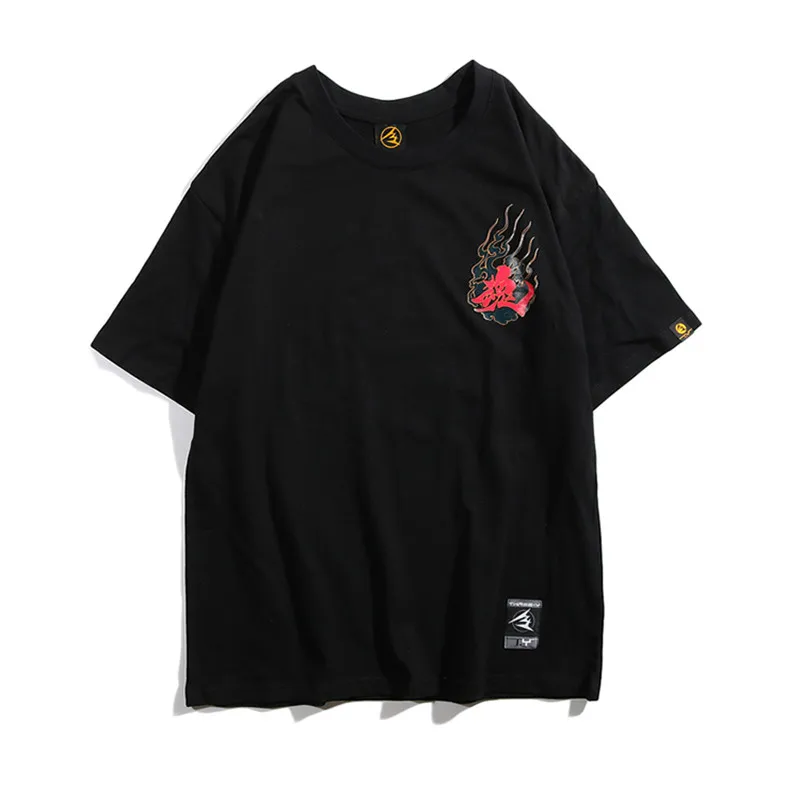 Футболка мужская хип-хоп змея призрак футболка Харадзюку уличная футболка хлопок короткий рукав летние топы футболка хип-хоп с принтом сзади