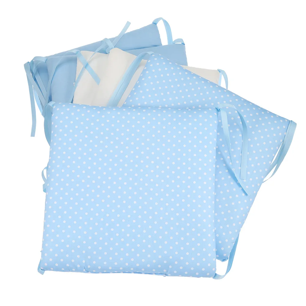 spesifikasi Bayi 6 Pcs lot Baby Bed Bumper Di Tempat Tidur Cot Tempat Tidur Bayi Pelindung Crib Bumper Bayi Baru Lahir Balita Tempat Tidur Tempat Tidur set