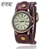 CCQ Brand Vintage Leather Bracelet Watch Antique Bronze Dial Women Wrist Watch Quartz Watch Relojes Mujer Drop Shipping 1391 ► Photo 3/6