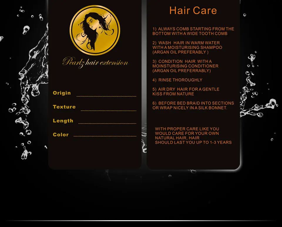 Пользовательское название магазина фирменный логотип для женщин для наращивания волос бумага упаковка цена Висячие бирки, парик для волос бренд упаковка качели этикетки бирки
