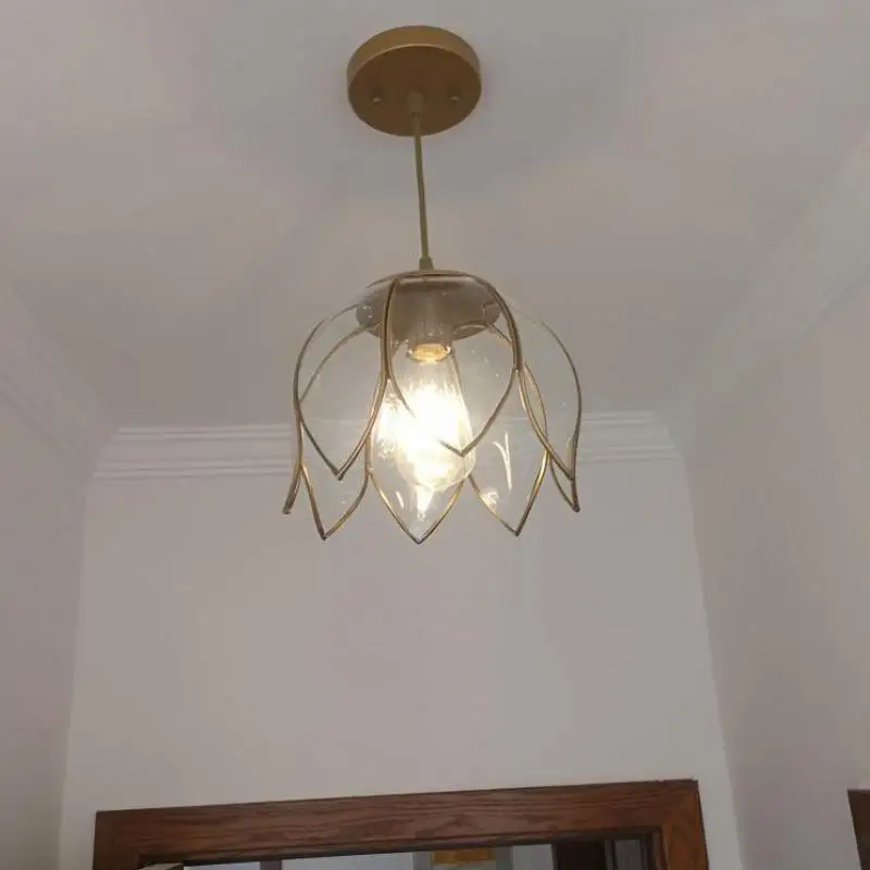 Antique 1 pcs Tiffany lamps lustre glass shade pendant lights for Dining Room Kitchen light Retro E27 led pendant lamps Avize