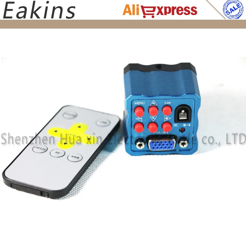 

1/3 inch Mini HD high speed Digital Industry Microscope Camera sensor With remote control 2.0MP 10X zoom VGA outputs