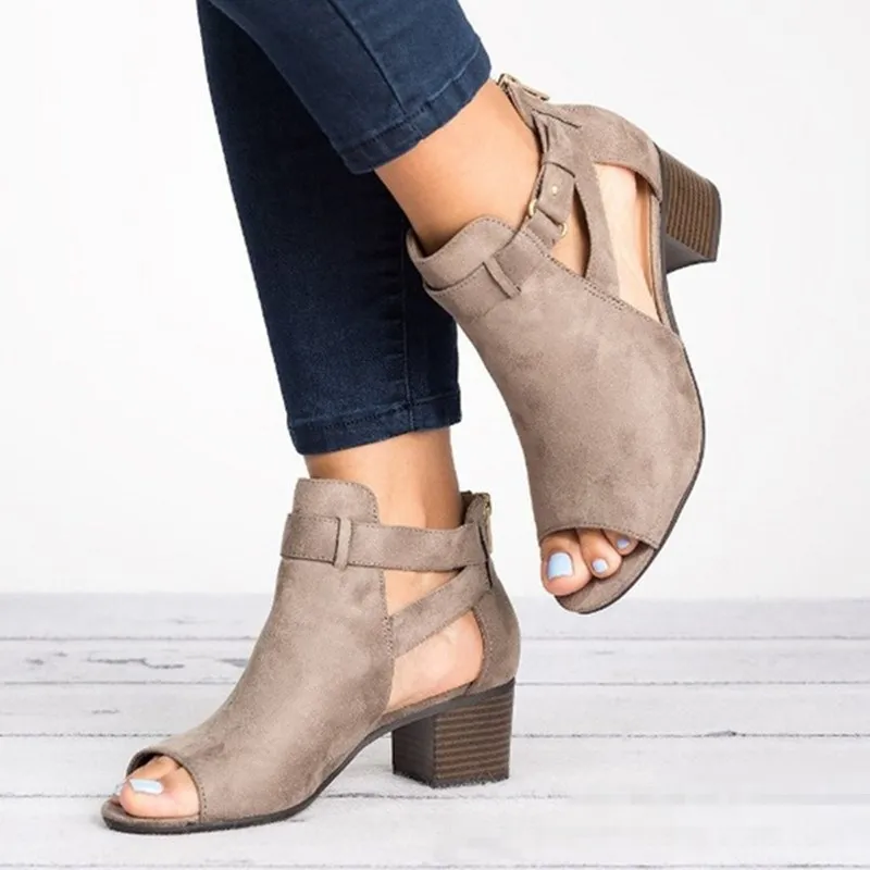 summer heel boots