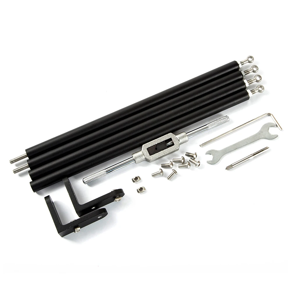 

Z Cable Tool Replacement Durable V Slot Wheels 3d Printer Part Front Bracket Professional Supporting Rod Set For CR-10S4