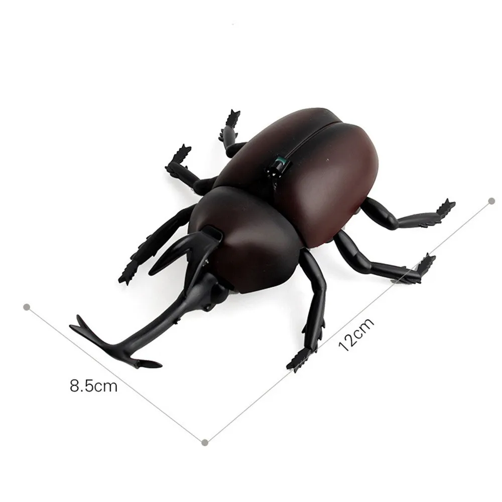 childred's toys High Simulation Animal Beetle Infrared Remote Control Kids Toy Gift 18feb27-in