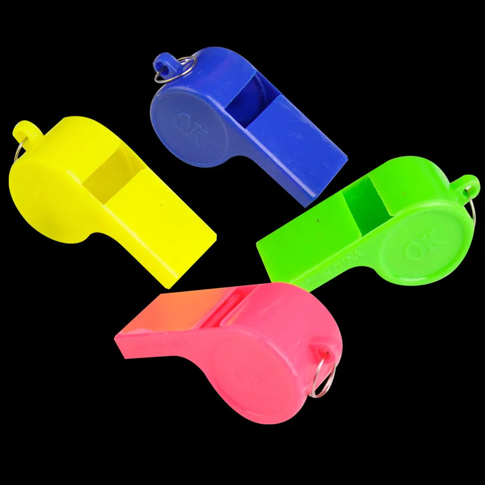 Cool party color whistle survival whistle whistle rescue referee