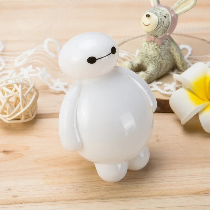 

Baymax led light movie cartoon gift home light wall lamp AC 220v 4 colors children's toys white green red yellow