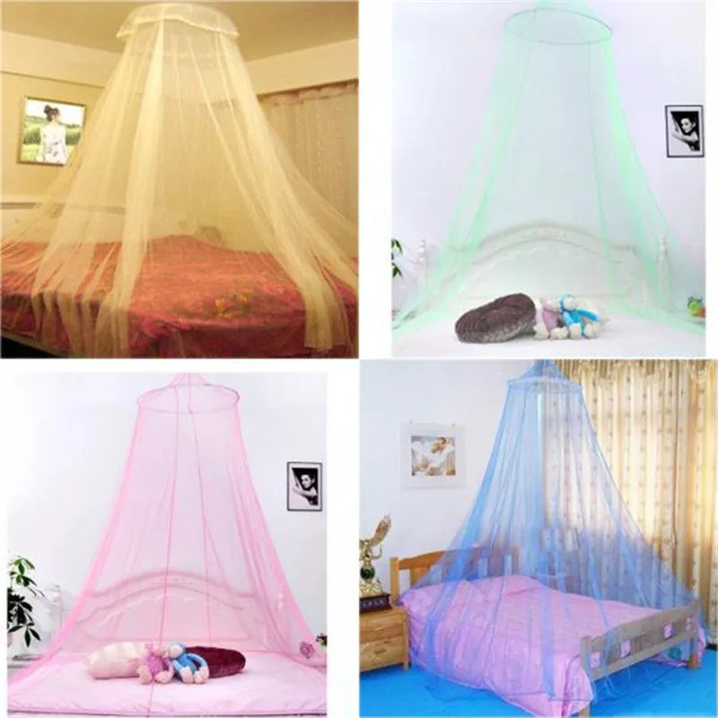 

insect net cover hanging round home camping mosquito net