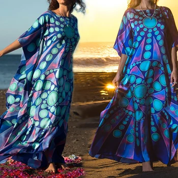 

Plus size Cotton Beach Cover up Dresses 2019 Womens Beachwear Cover ups Beach Tunic Sarong Pareos de Playa Mujer Bikini Dress