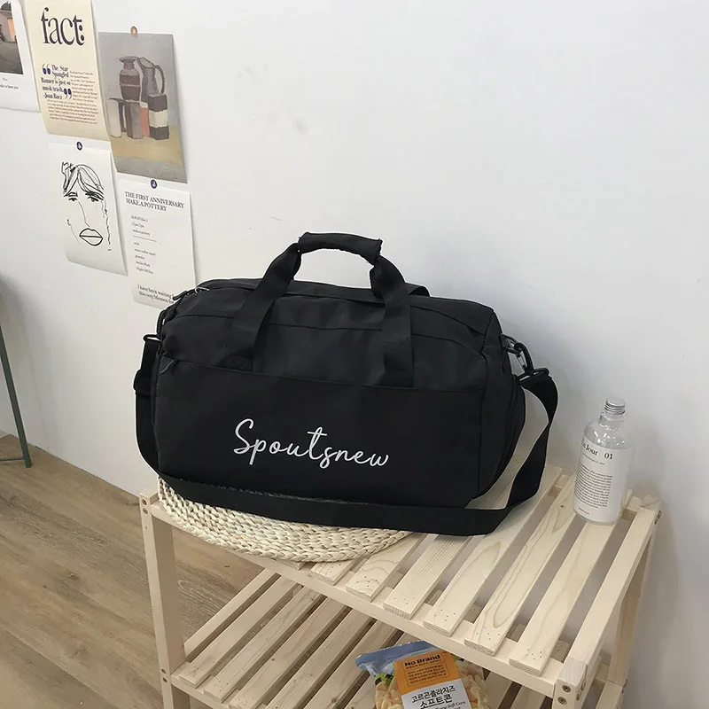 Sports Bags for Women 2019 Sportnew print waterproof sac de sport gym bag Multifunction Handbag training shoulder bag gymtas