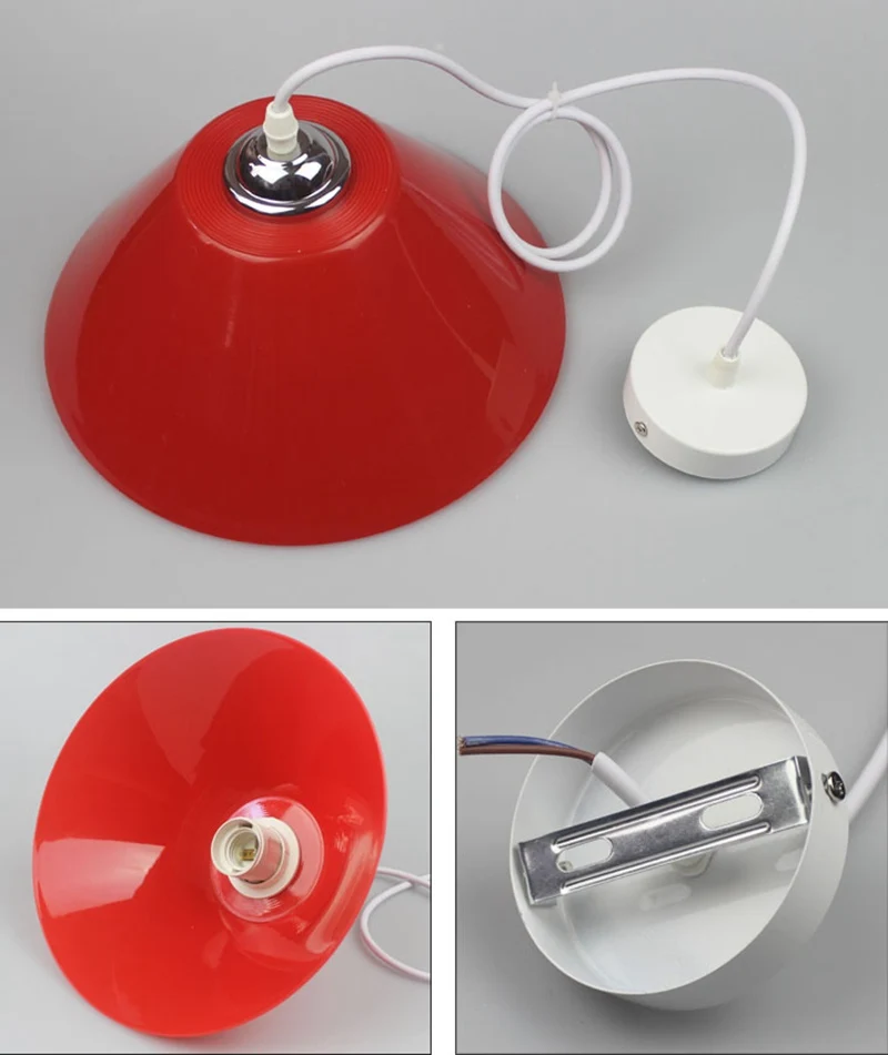 Modern PVC Led Pendant Lights Nordic Plastic Lampshade Hanging Lamp for Kitchen Dinning Room Home Lighting  Decor Luminaire (4)
