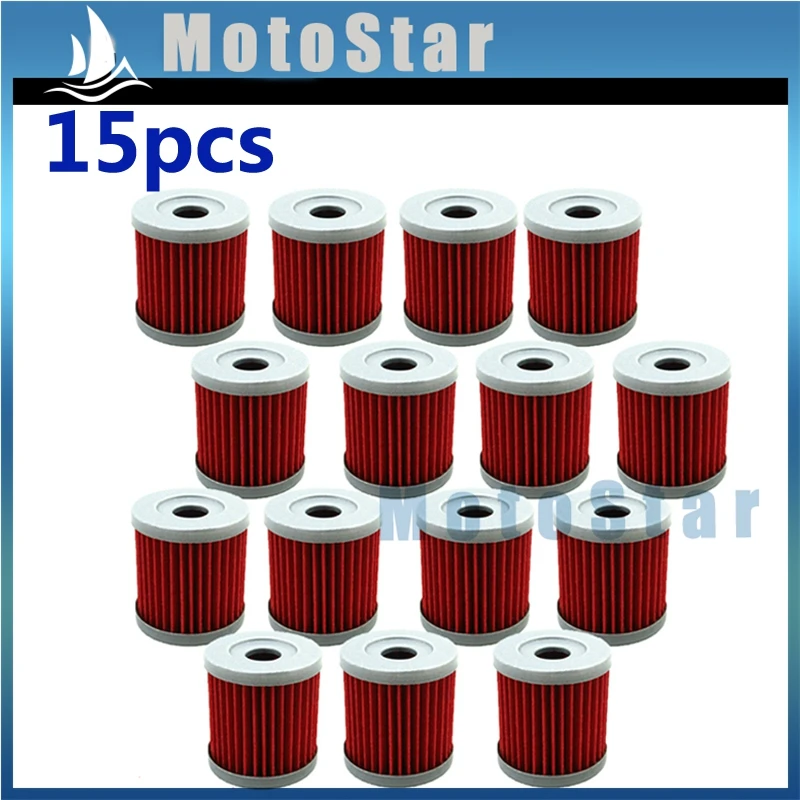 15pcs Fuel Oil Filter For DRZ 400 400E 400X 400SM KLX 400SR LTZ LTR450