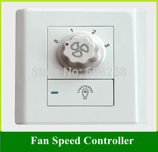 Fans Chandelier 86 Wall switch / Fan Speed Controller / Ceiling Fan light Power Switch AC220Vin