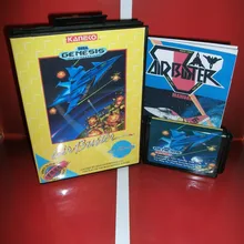 Air Buster игры Картридж с коробкой и руководством 16 бит md карты для Sega megadrive для Genesis