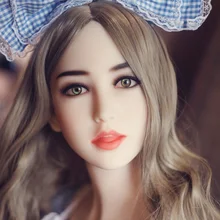 NEW NEW Top quality 53# sex doll head for silicone adult dolls, man masturbator, oral sex toy men