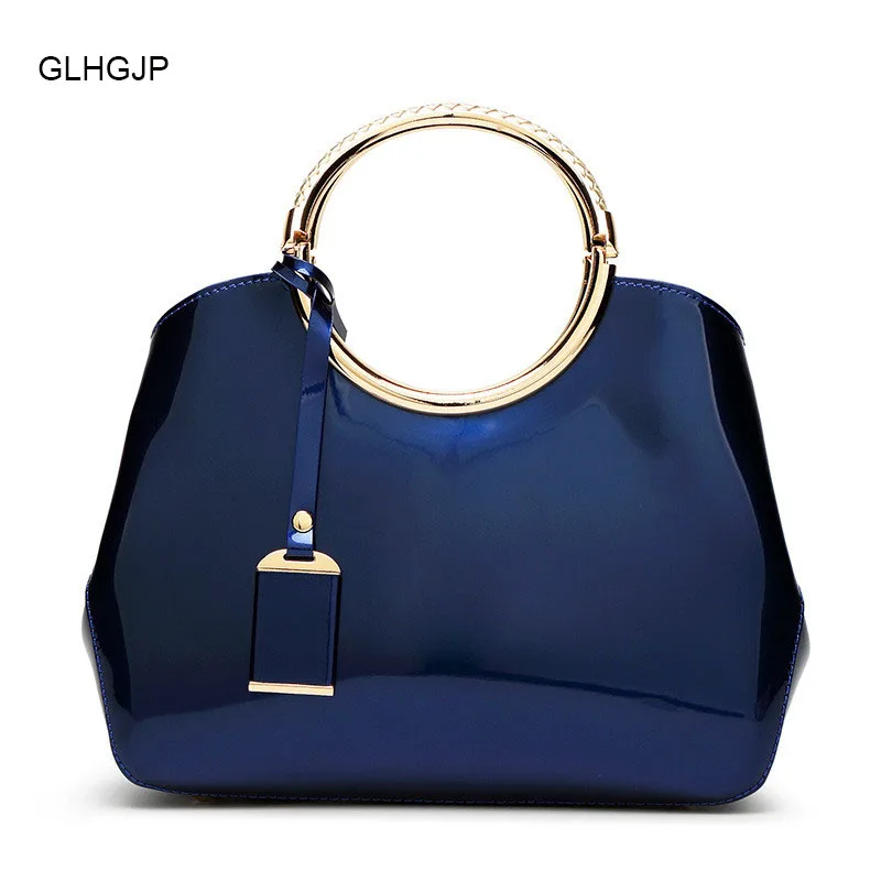 

New Arrival Fashion Women Evening Bag Handbag High Quality Patent Leather Women's Bags Bridal Party Bag Shoulder Crossbody bag