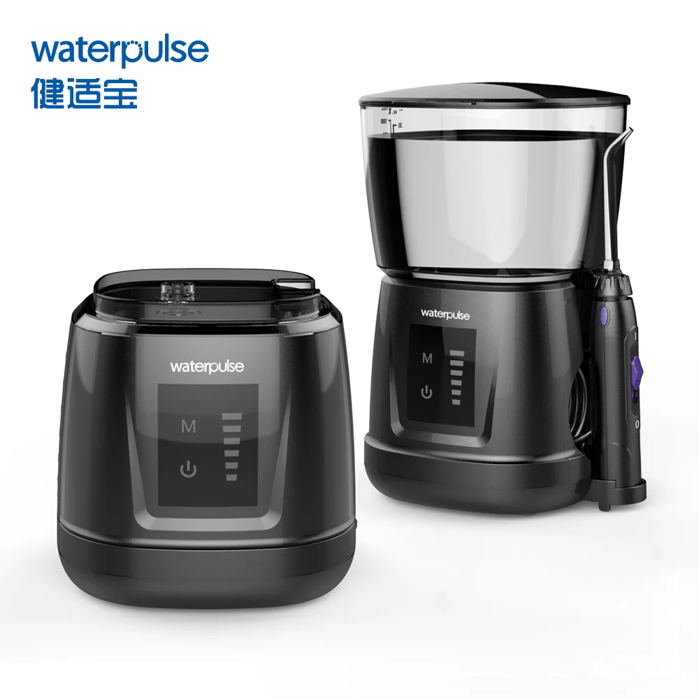 

Waterpulse V700P Oral Irrigator Water Flosser 1000ml Capacity Dental Tooth Floss Tool Oral Irrigation Oral Hygiene With cover