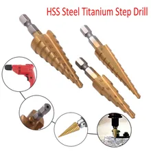 

4-12/20/32mm HSS Step Drilling Bit Tool Set Hex Shank Cut Tool Set Hole Cutter