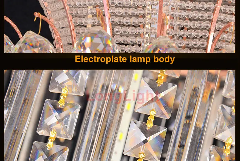 Светодиодный светильник-Люстра для лестницы, современные люстры из розового золота K9, хрустальная люстра, светильник, инженерные люстры для отеля, виллы, лобби