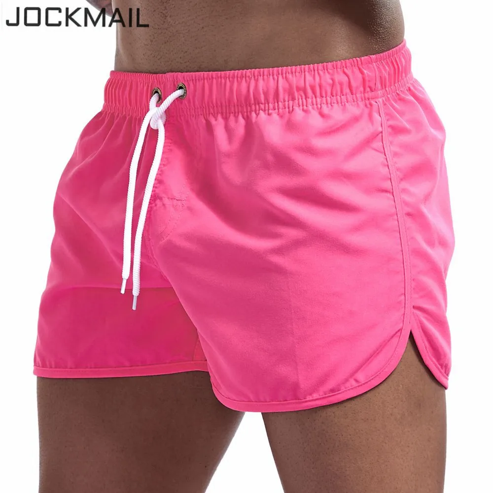 Мужские быстросохнущие шорты JOCKMAIL пляжные для серфинга спортивная одежда