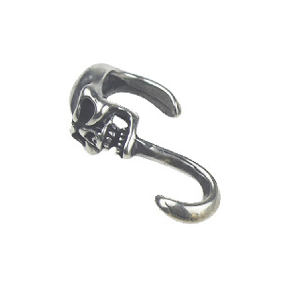 Skull S Hook Clasp -DIY Necklace Bracelet Connector Findings Leather Craft