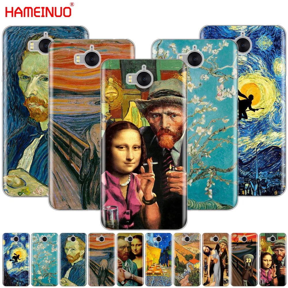 Чехол для мобильного телефона HAMEINUO Van Gogh Star funy huawei honor 3C 4X 4C 5C 5X 6 7 Y3 Y6 Y5 2 II Y560 Y7